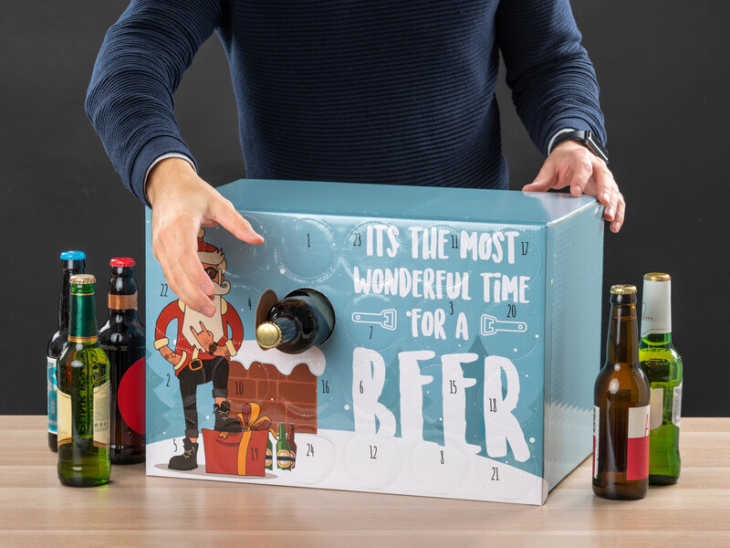 Bier Adventskalender zum Bef&uuml;llen