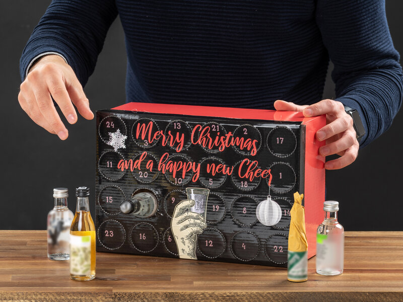 Adventskalender - Suche 30 Schnaps Adventskalender DIY