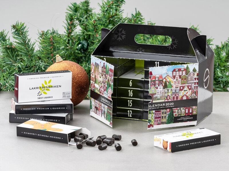 Schwedischer Lakritz Adventskalender 4 Schwedischer Lakritz Adventskalender