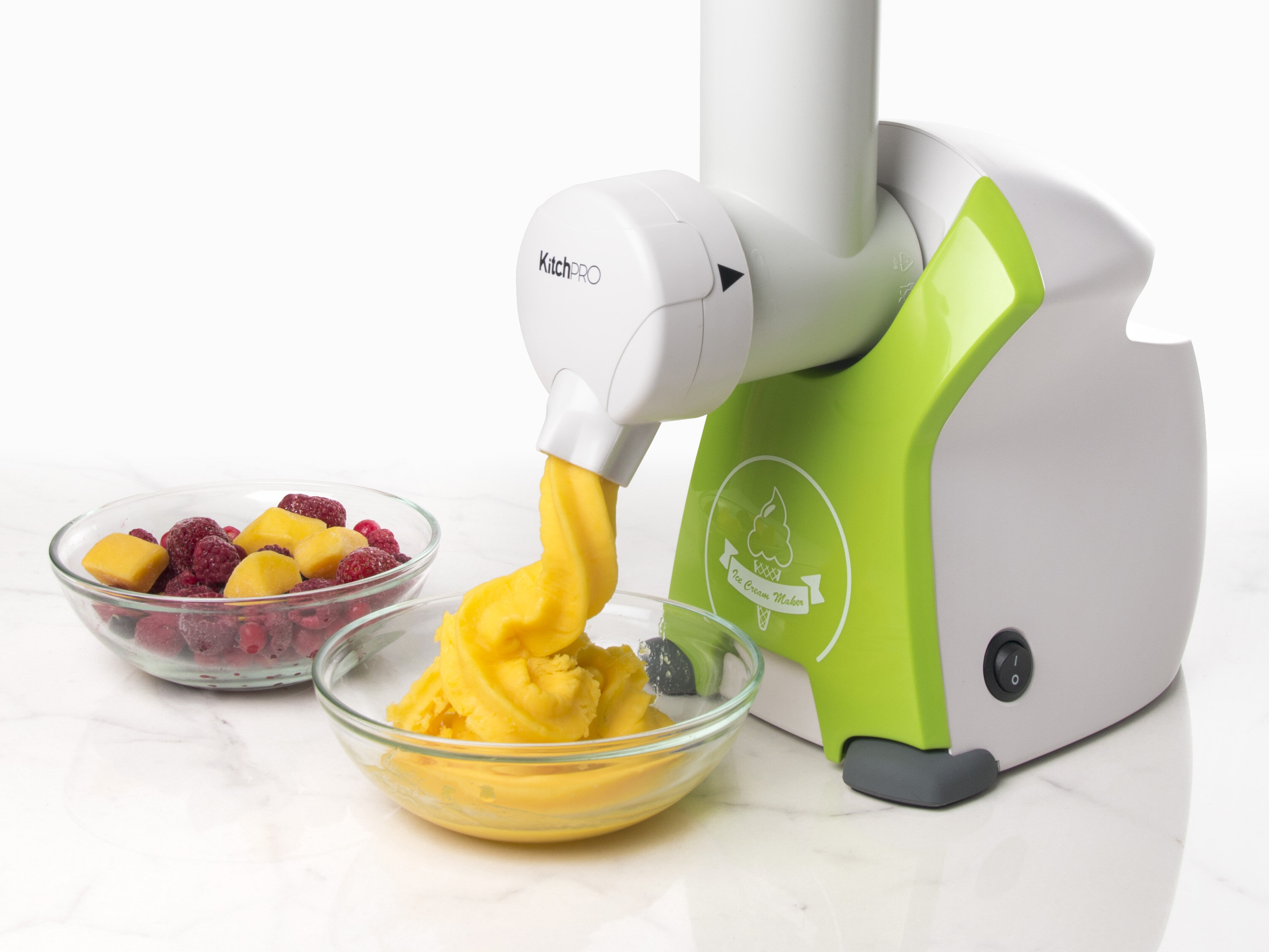 Sorbetmaschine KitchPro Eis selber machen Eismaschine Ice Cream Maker