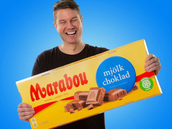 Gigantische Marabou-Schokolade
