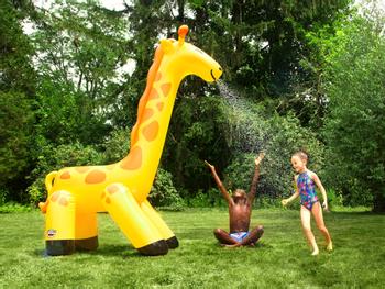 Wassersprinkler Aufblasbare Giraffe