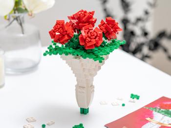 Spralla Blumenstrauß 3D-Bausatz